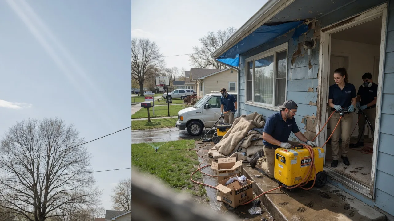 Basement Flood Cleanup in Keldron, SD near me